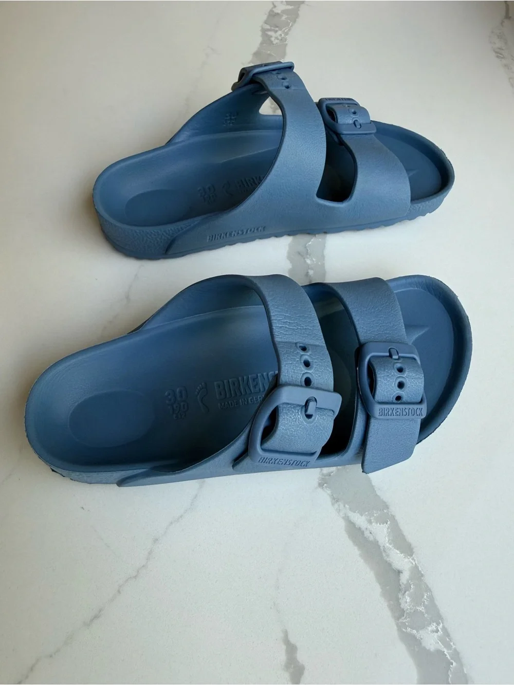 Birkenstock Arizona Kids EVA Sandals – Elemental Blue – EU 30 / US 12–12.5